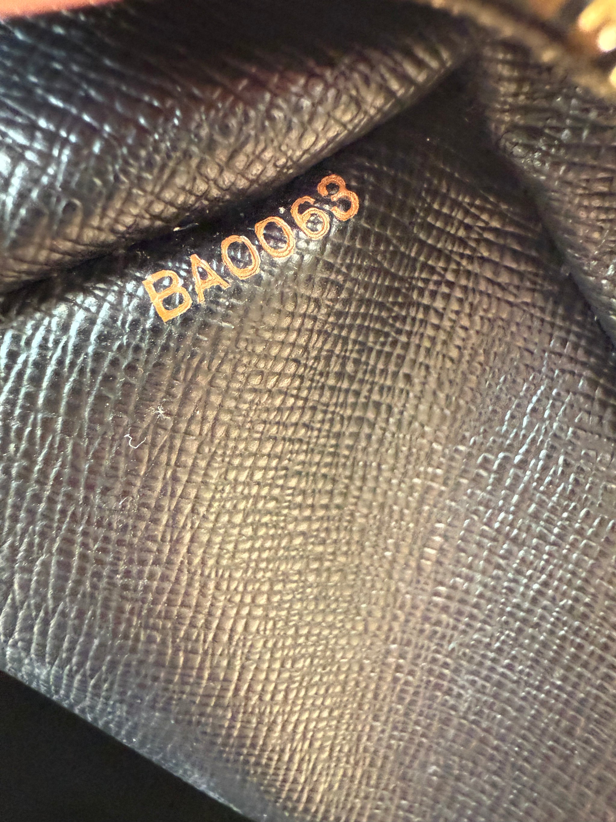 Louis Vuitton Black Epi Document Voyage Business Bag