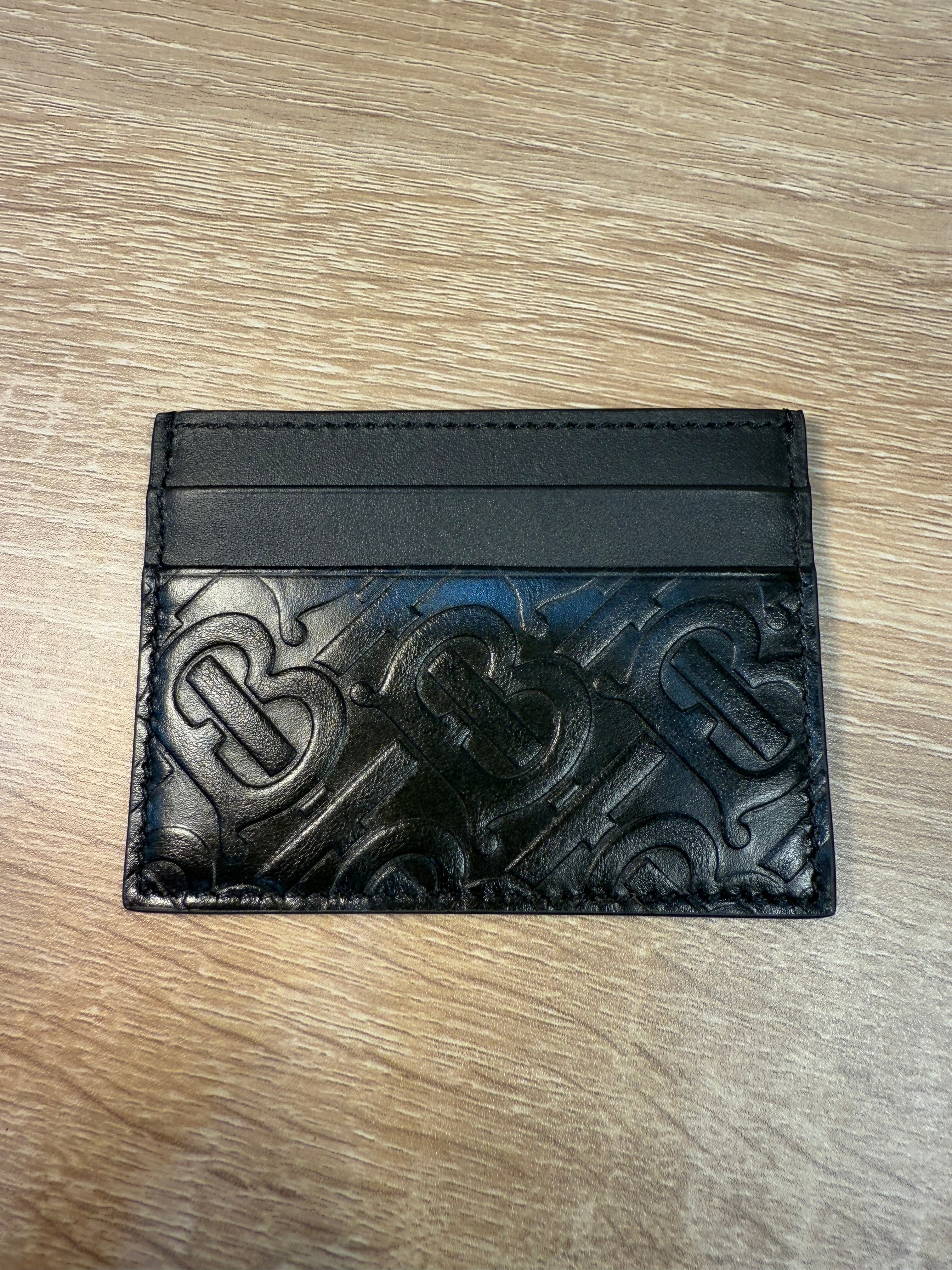 LIKE NEW- Burberry Black Card Holder