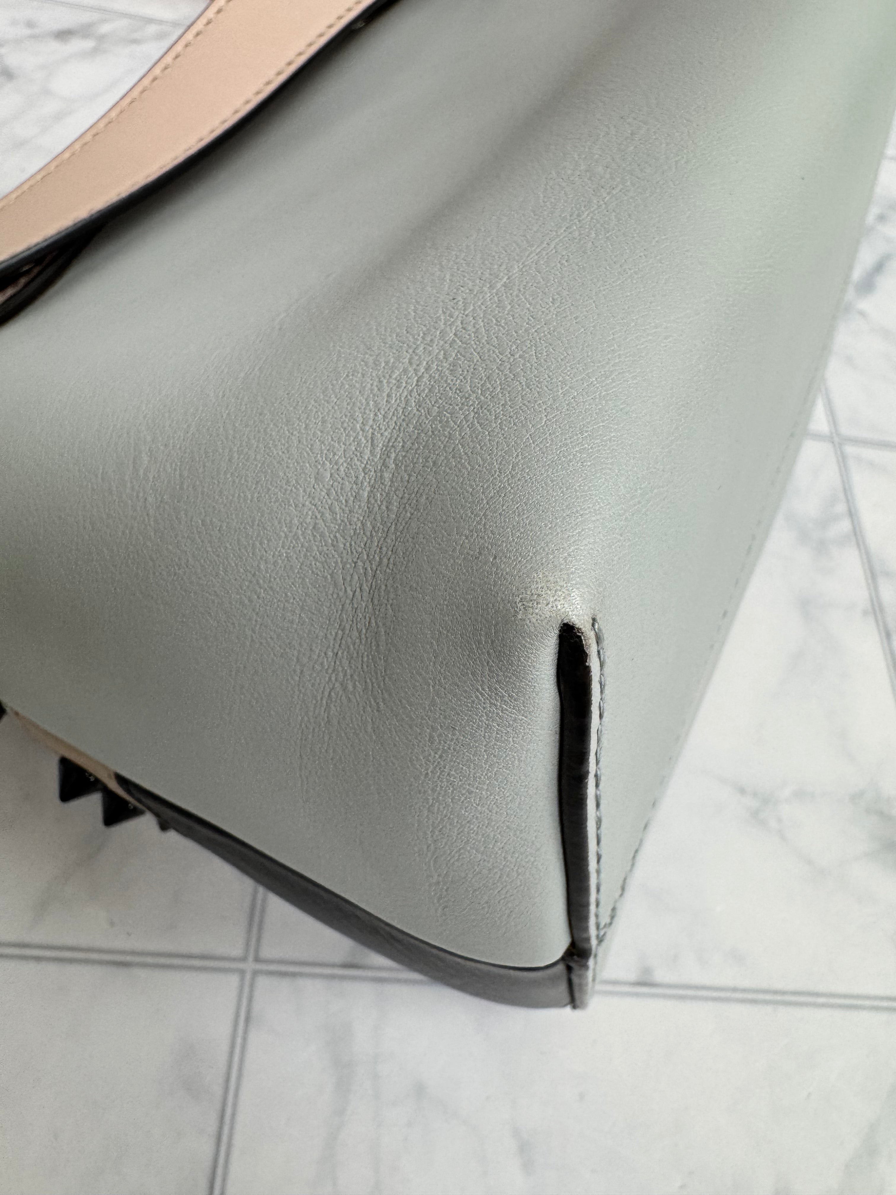 Fendi Tricolor Leather By The Way Monster 2Way Bag