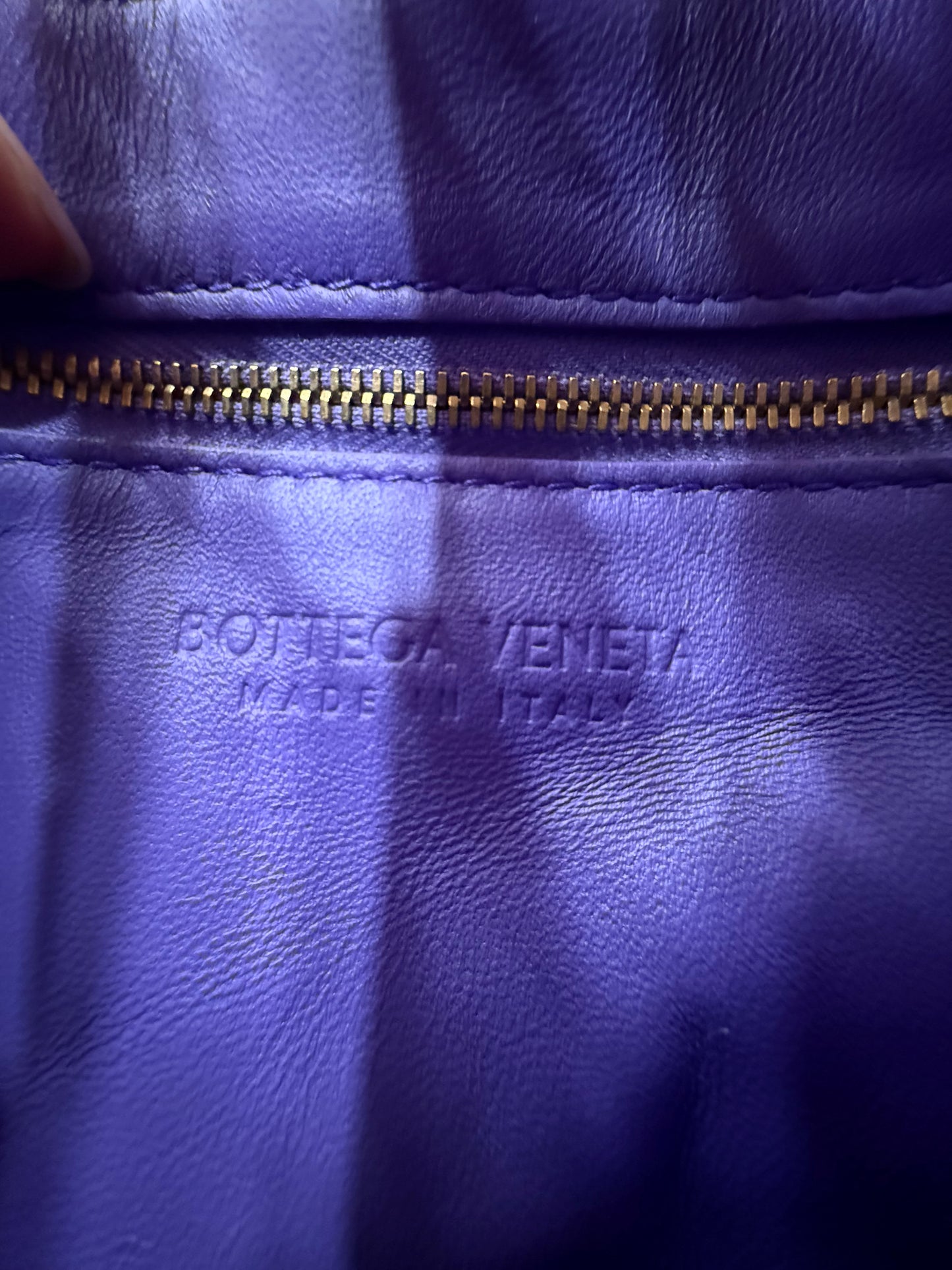 LIKE NEW- Bottega Veneta Purple Cassette Crossbody