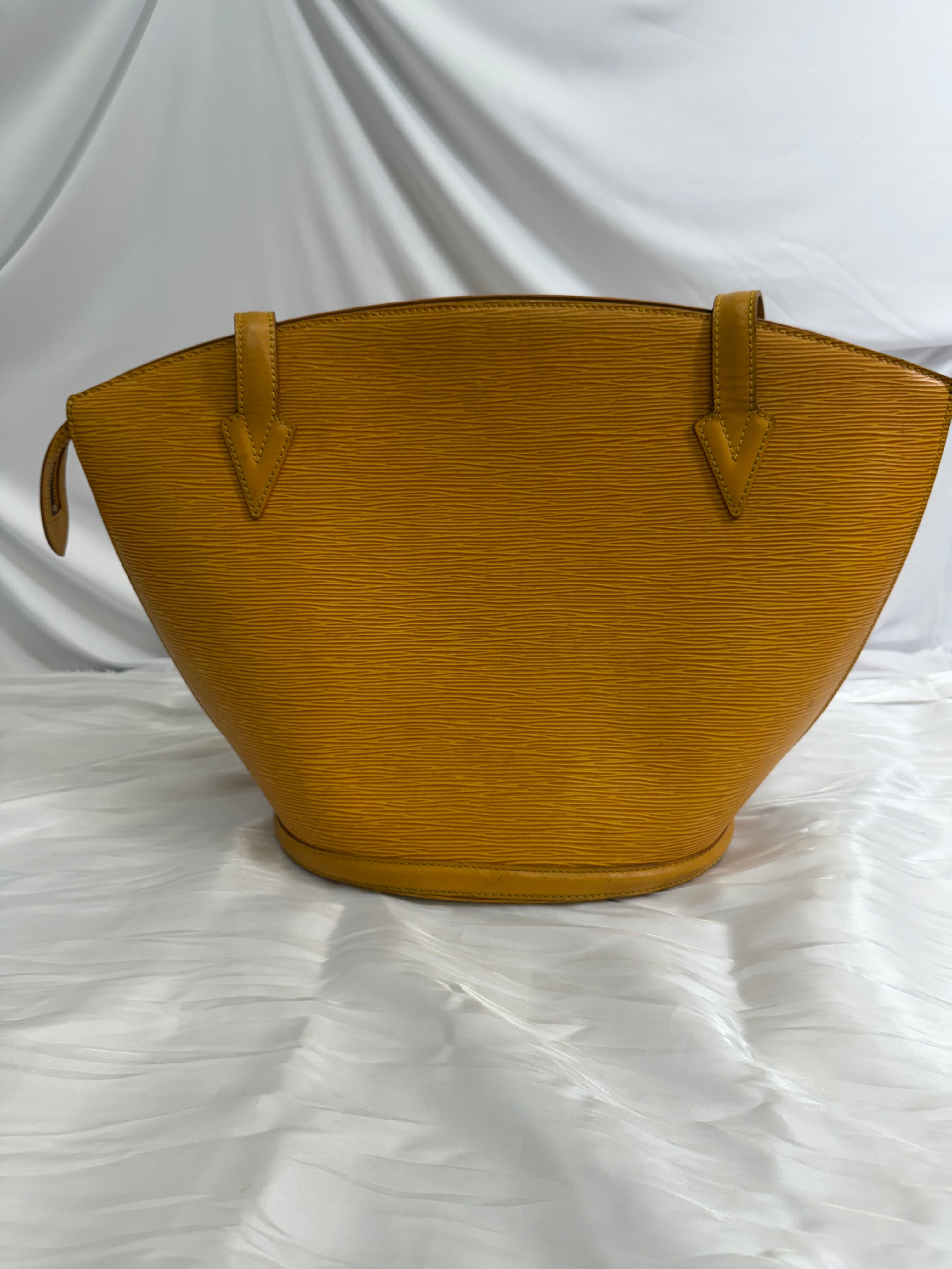 Louis Vuitton Yellow Epi Saint Jacques Tote