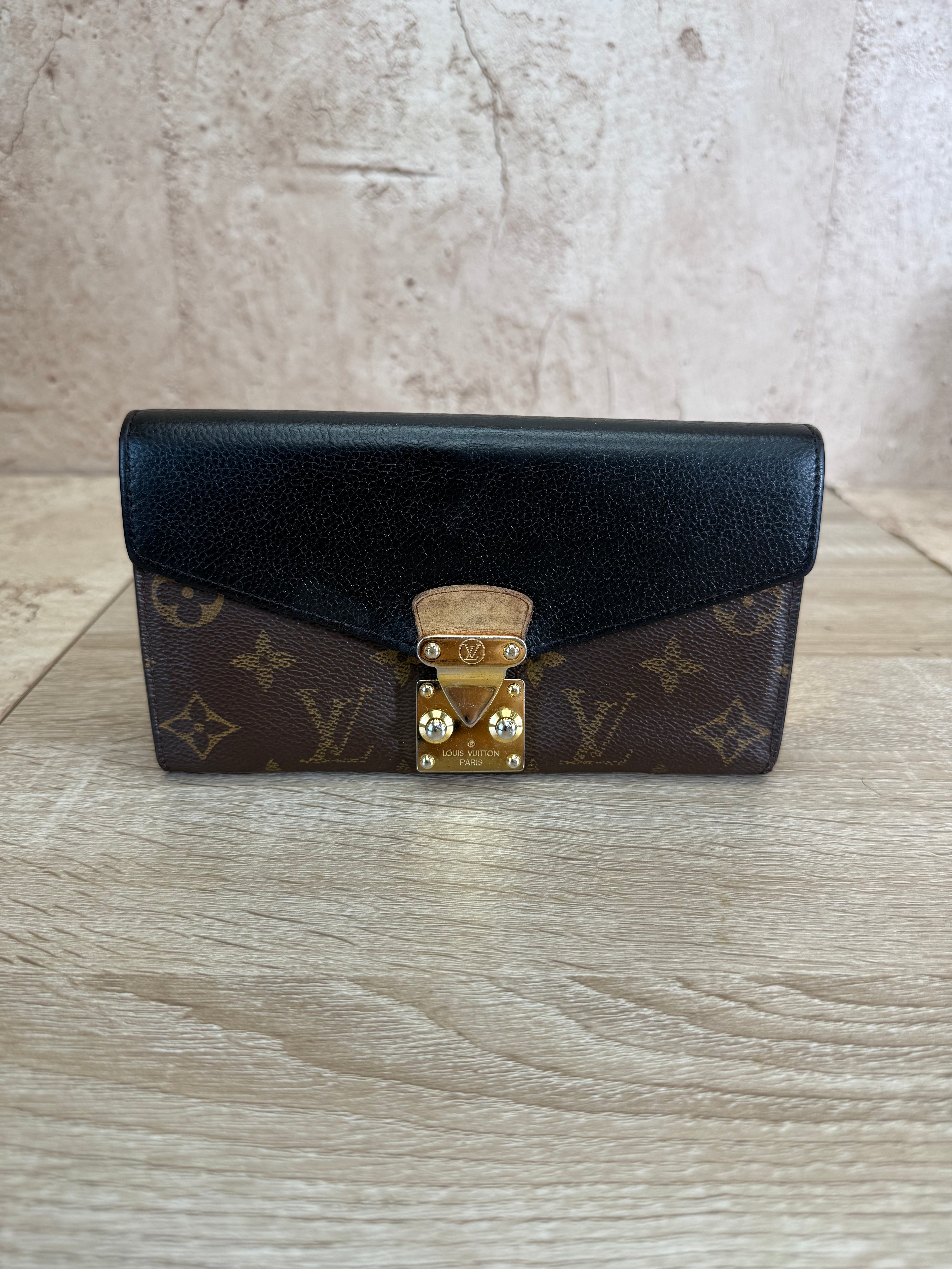 Louis Vuitton Monogram Macassar Pallas Wallet