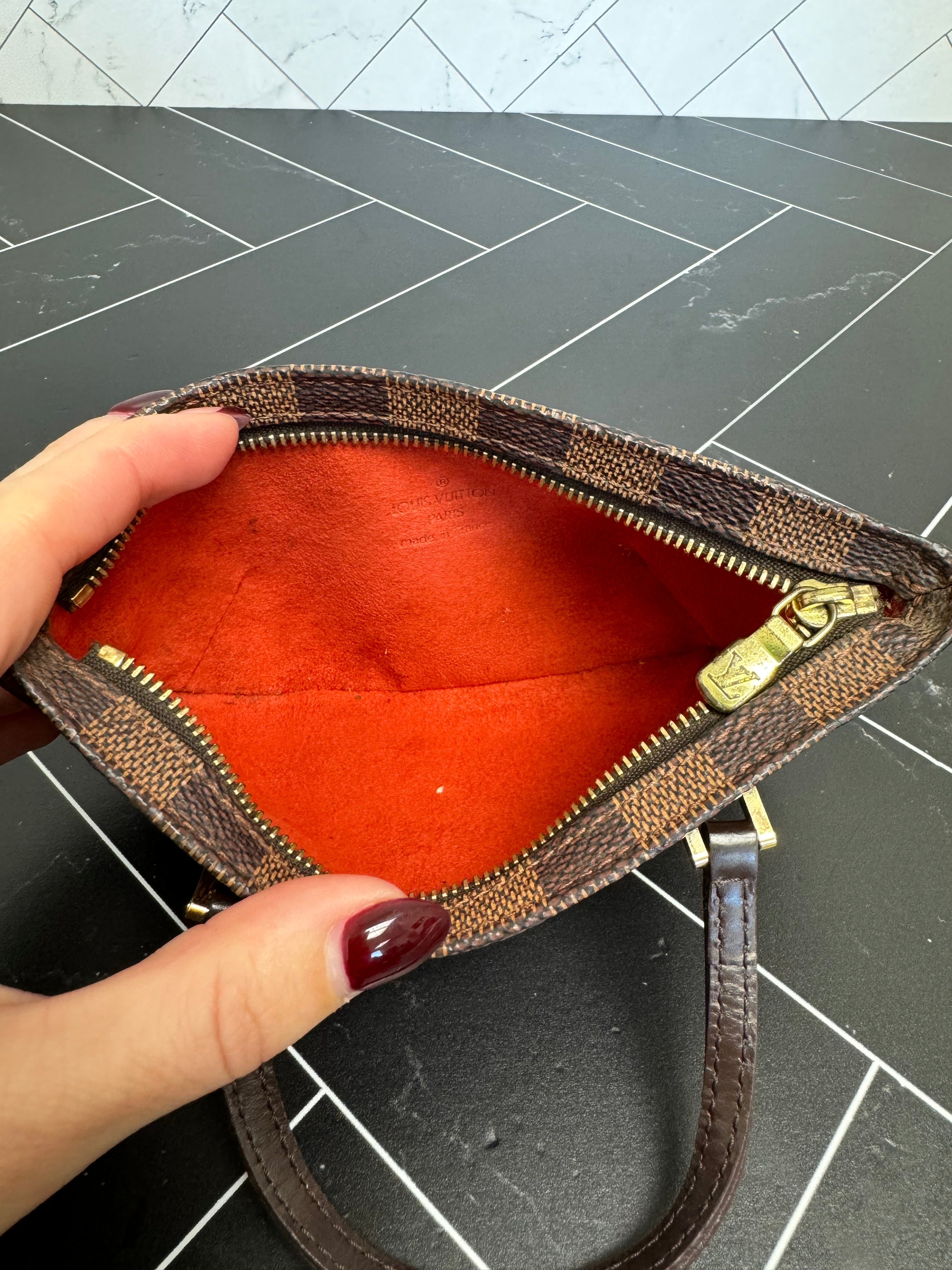 Louis Vuitton Damier Ebene Manosque GM Pochette