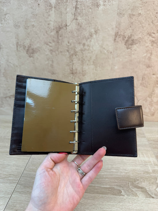 Gucci Brown Guccissima Leather Passport Agenda