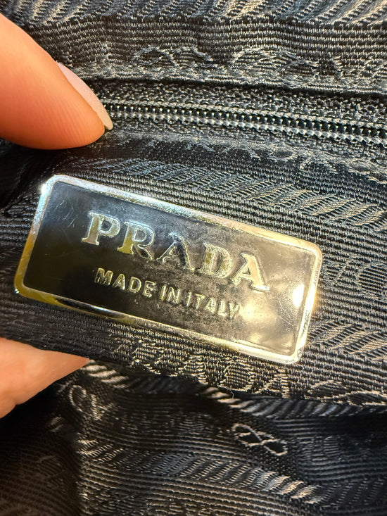 Prada Black Nylon Hand Bag