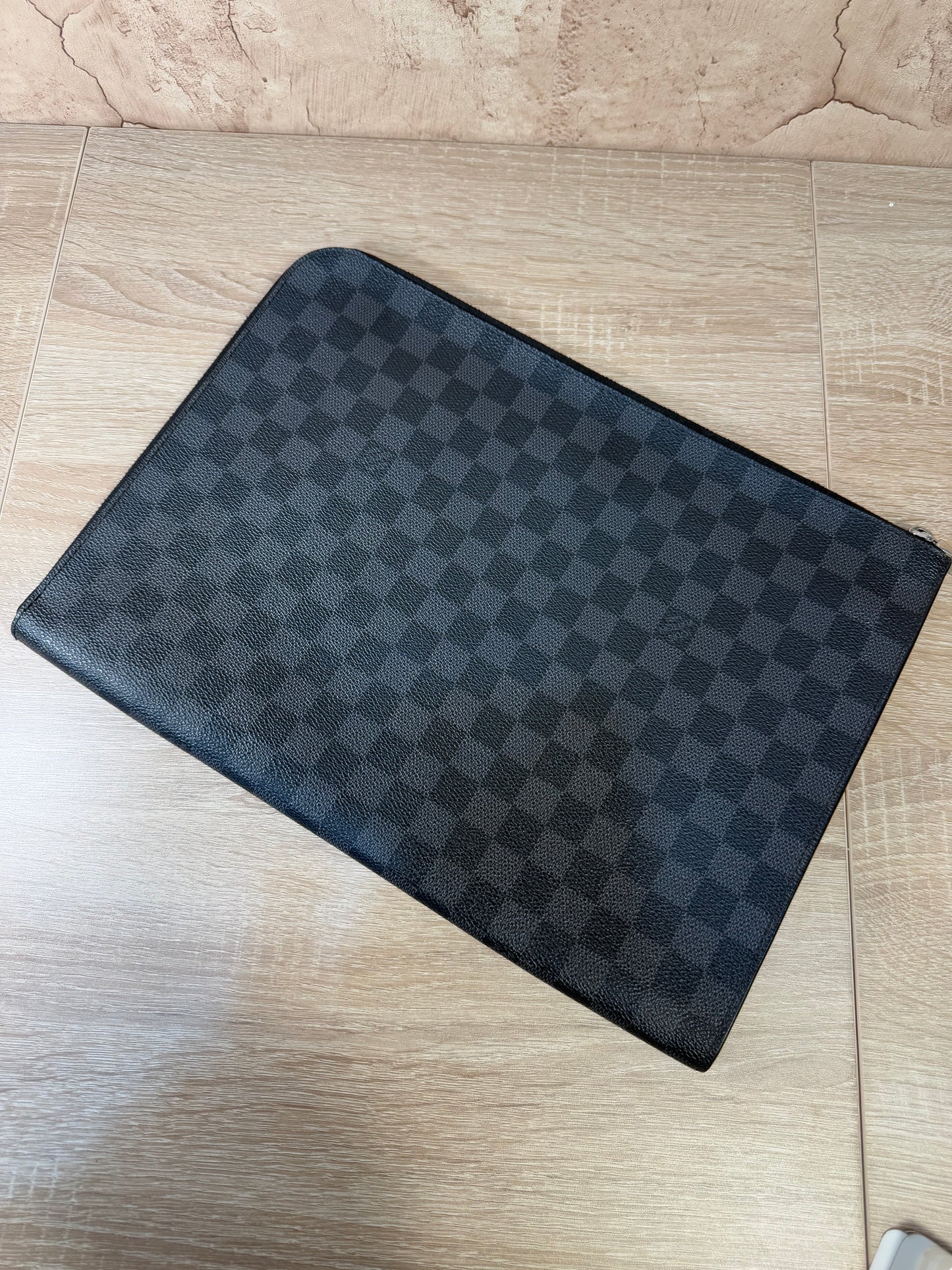 Louis Vuitton Damier Graphite Documents Pouch