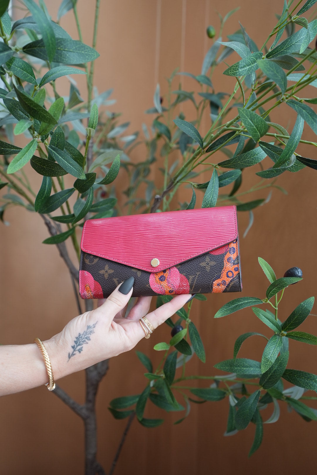 Louis Vuitton Monogram & Epi Limited Edition Sarah Wallet