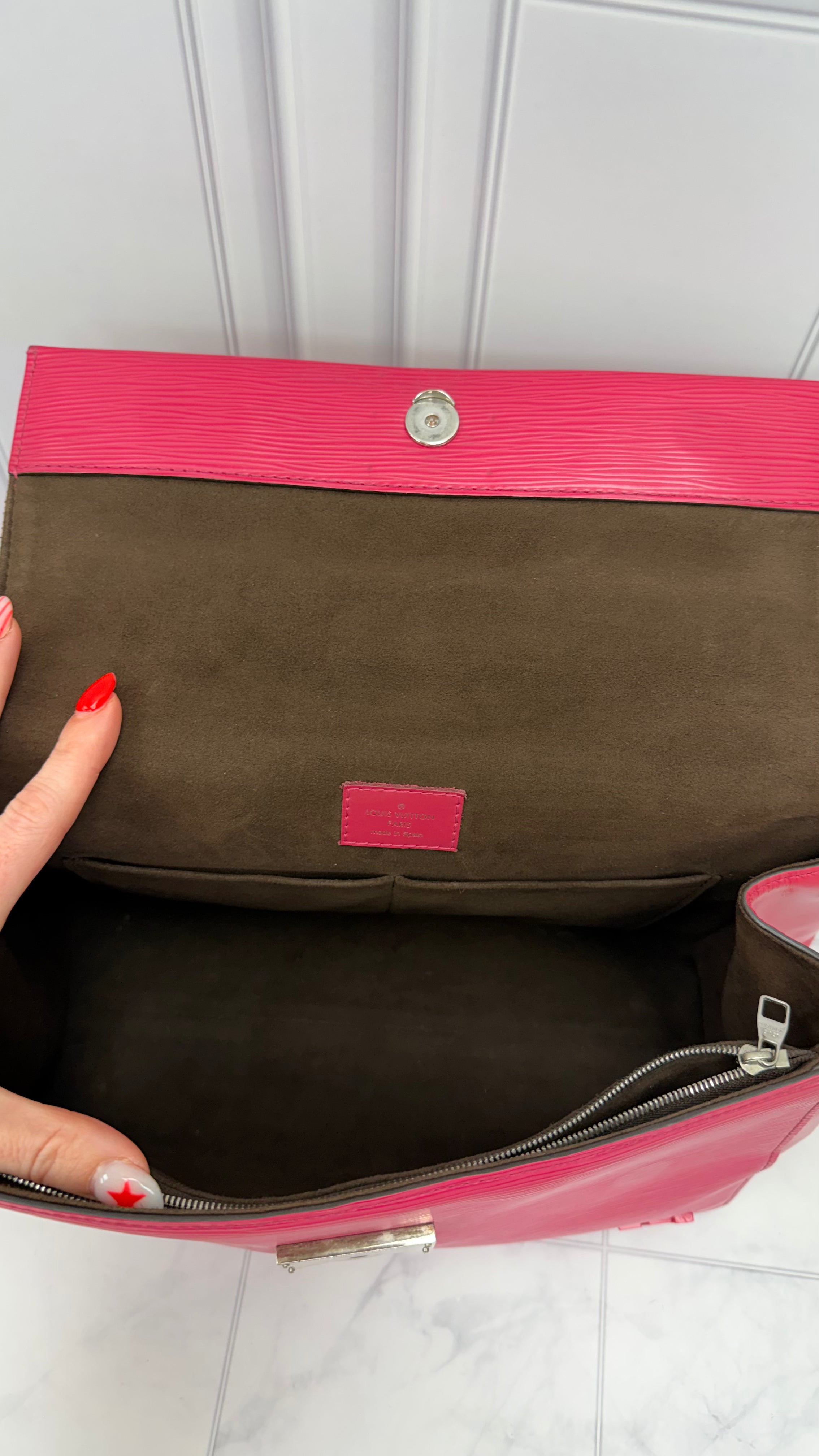 *DONS DROP* Louis Vuitton Pink Epi Leather Cluny MM Bag