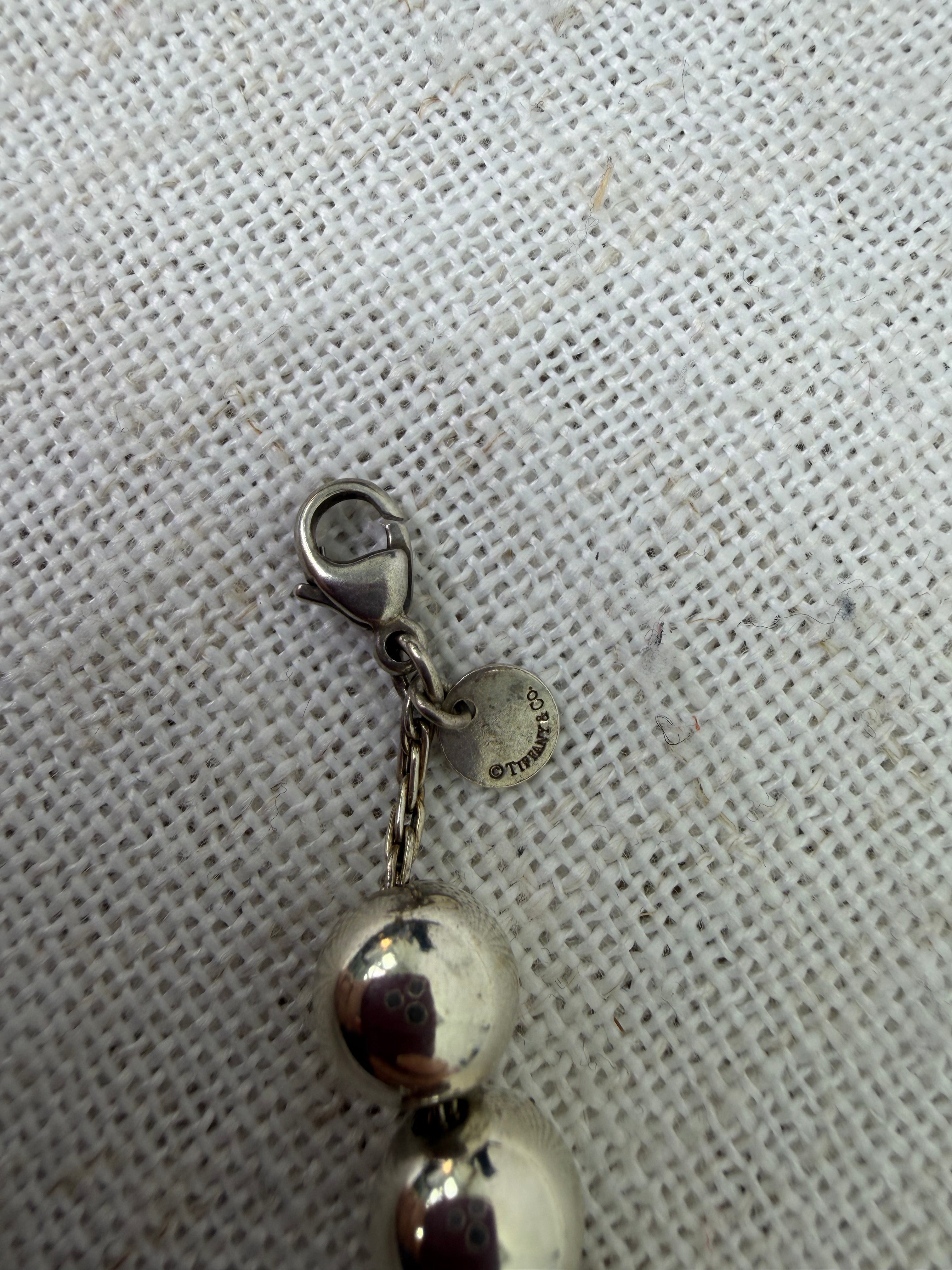 Tiffany & Co. Sterling Silver Hardwear Ball Bracelet