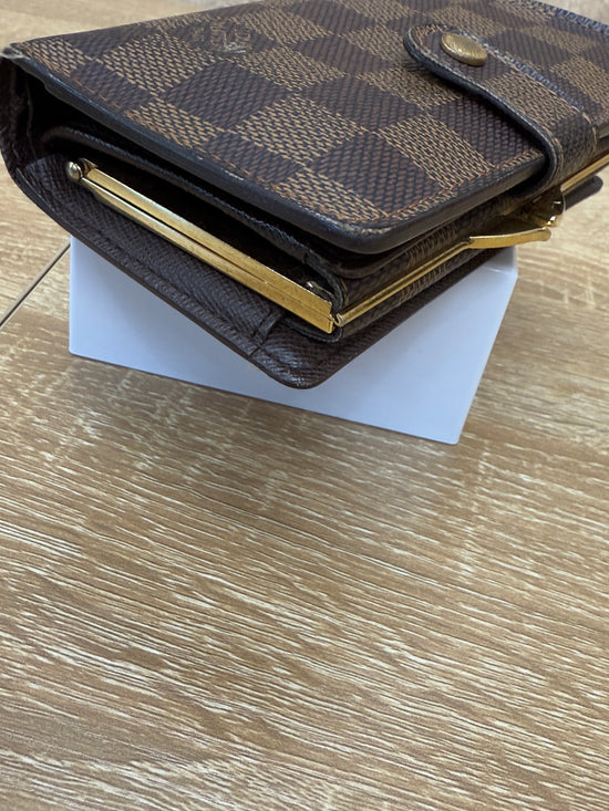 Louis Vuitton Damier Ebene French Wallet