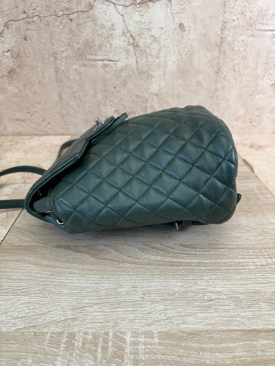 Chanel Green Lambskin Large Urban Spirit Backpack