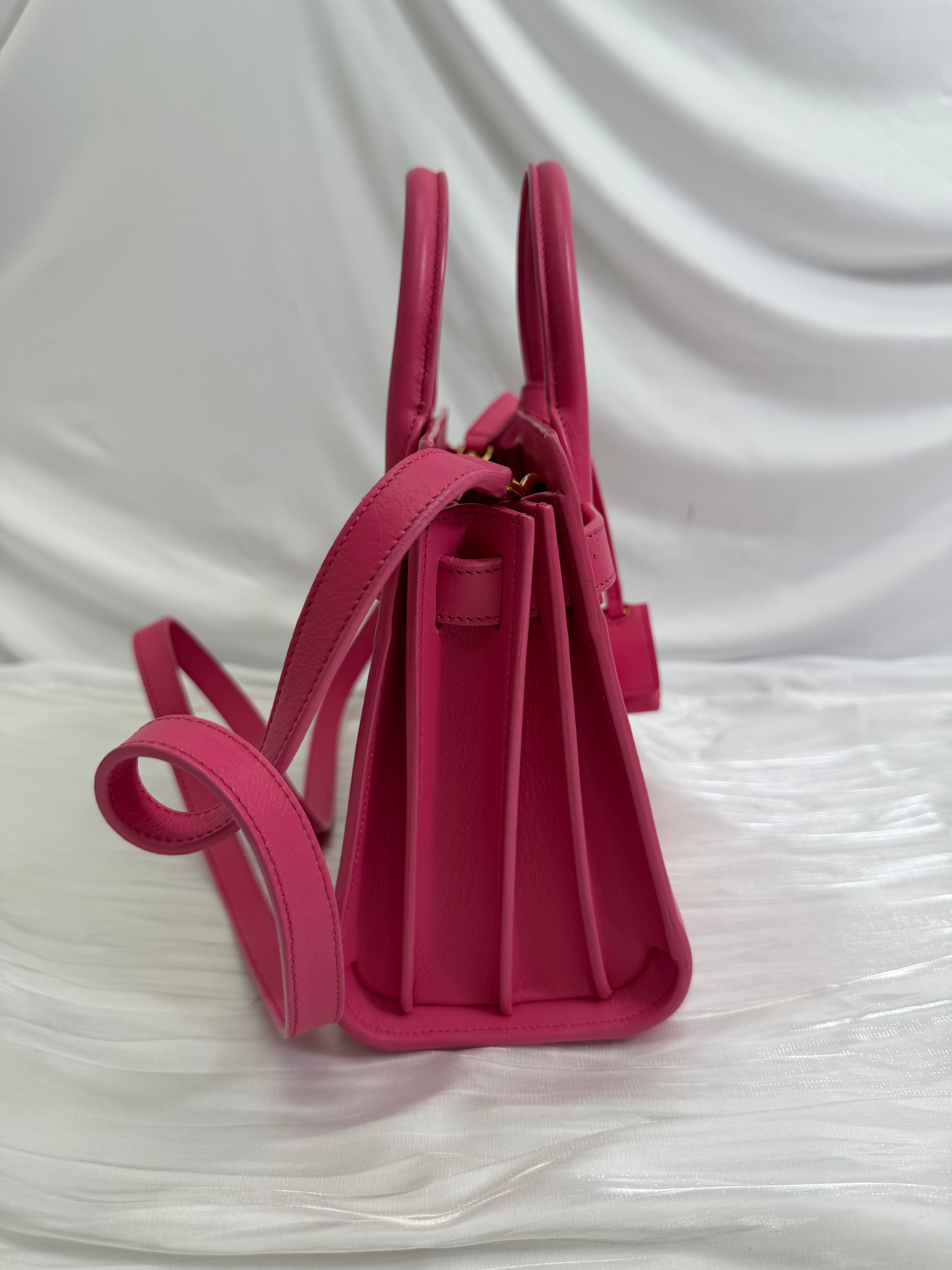 Saint Laurent YSL Nano Sac De Jour Bag