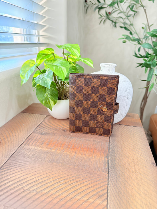 Louis Vuitton Damier Ebene Agenda PM