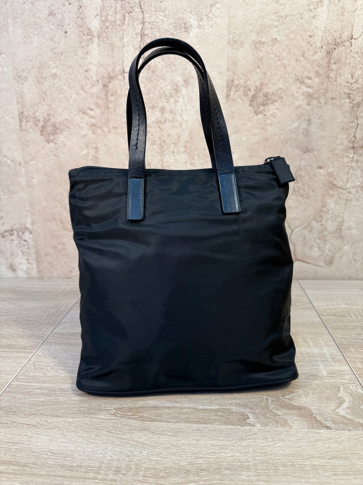 Prada Black Nylon Hand Bag