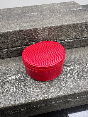 Louis Vuitton Red Epi Ecrin Bijoux Jewelry Case