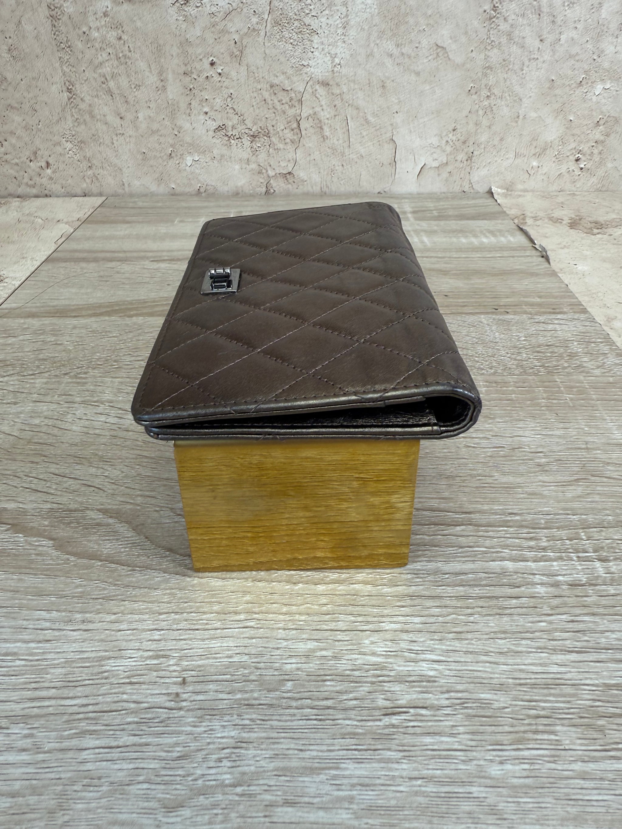 Chanel Bronze Reissue Lambskin Wallet