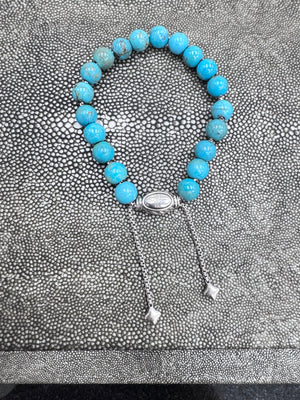 David Yurman Turquoise Spiritual Beads Bracelet
