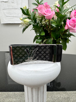 Louis Vuitton Silver Tone Money Clip