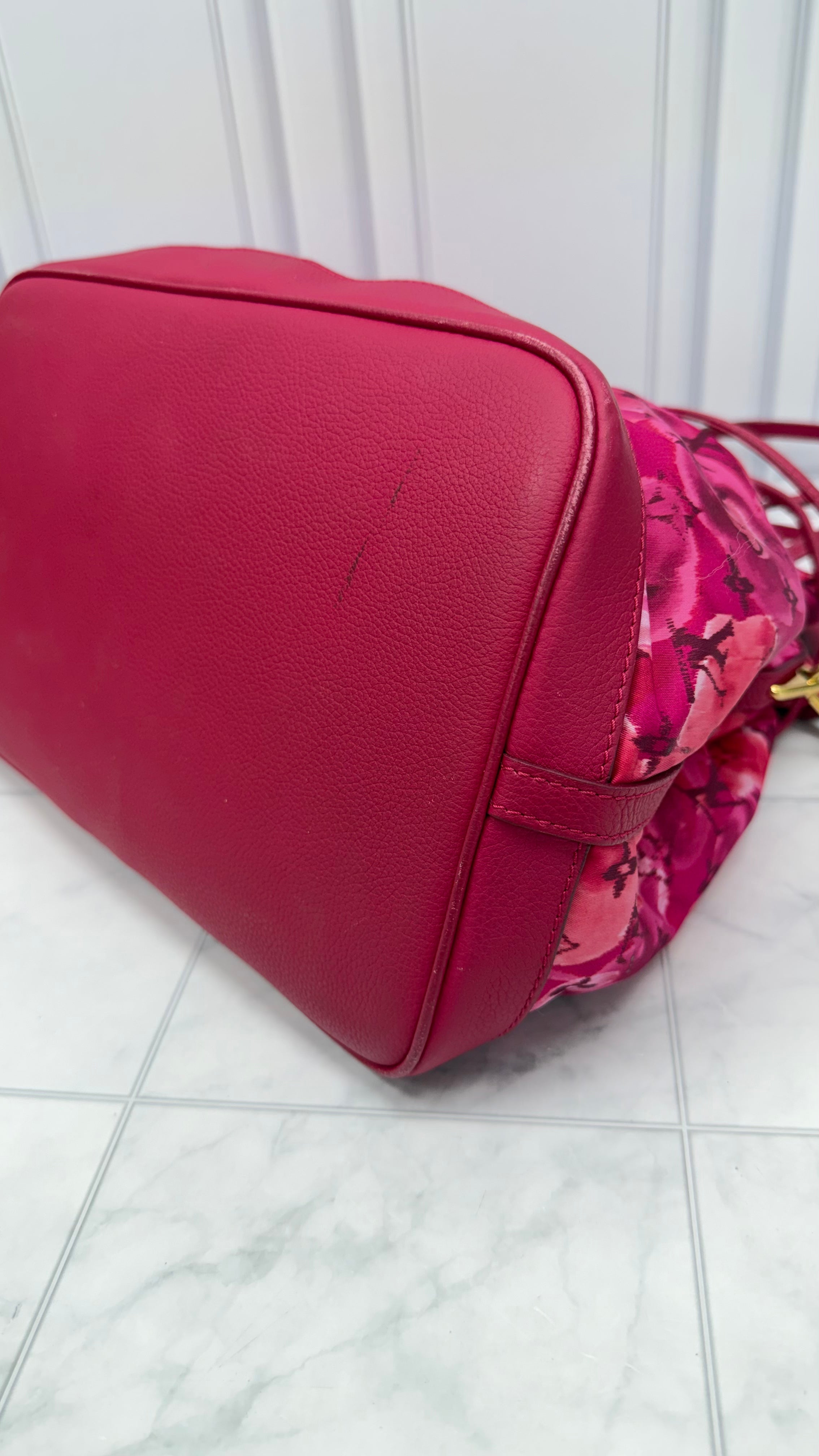 Louis Vuitton Rose Indien Ikat Canvas Noefull MM