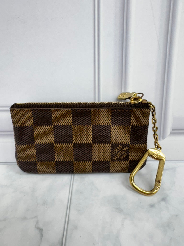 Louis Vuitton Damier Ebene Key Cles