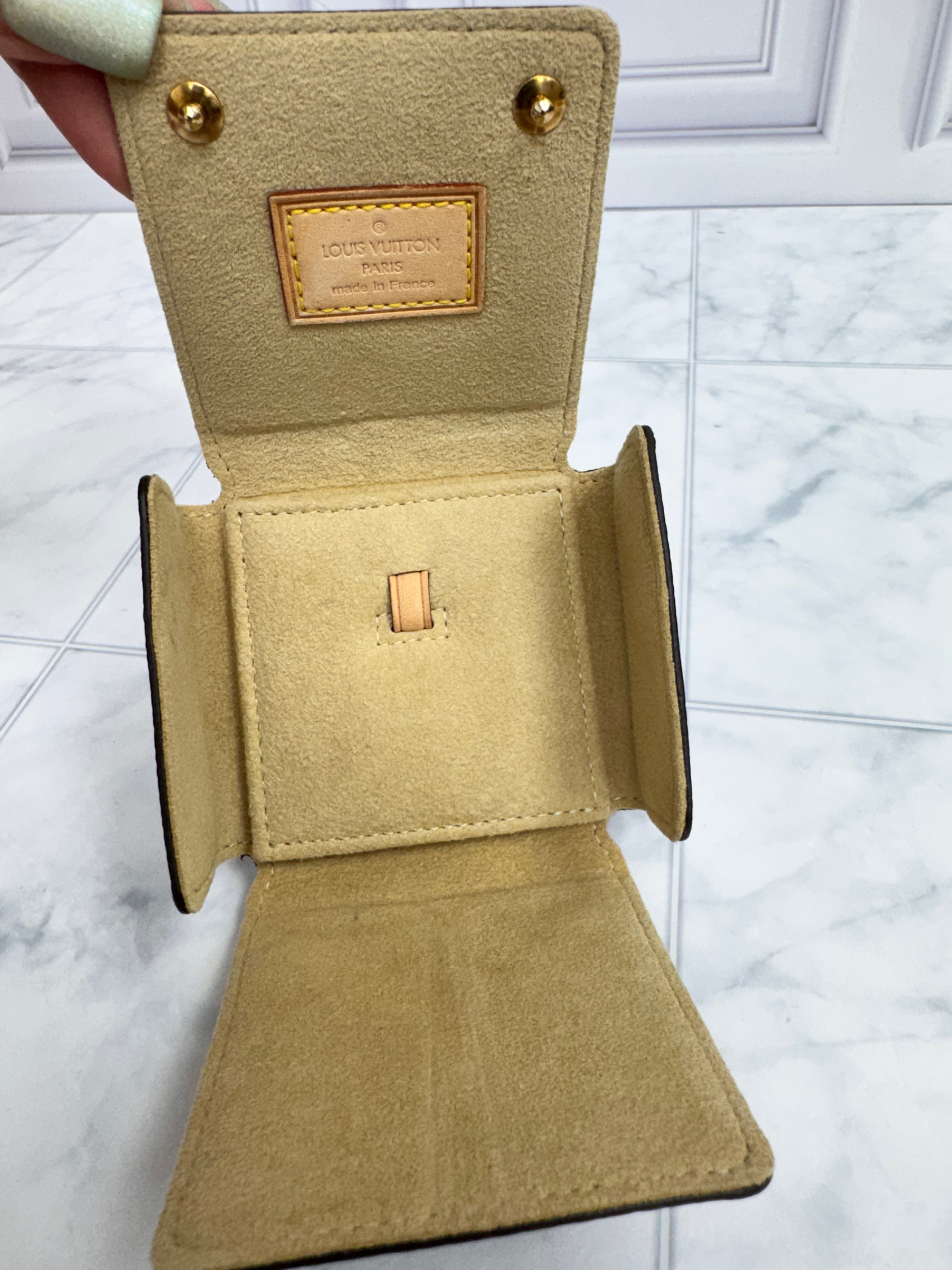 Louis Vuitton Monogram Folding Jewelry Case