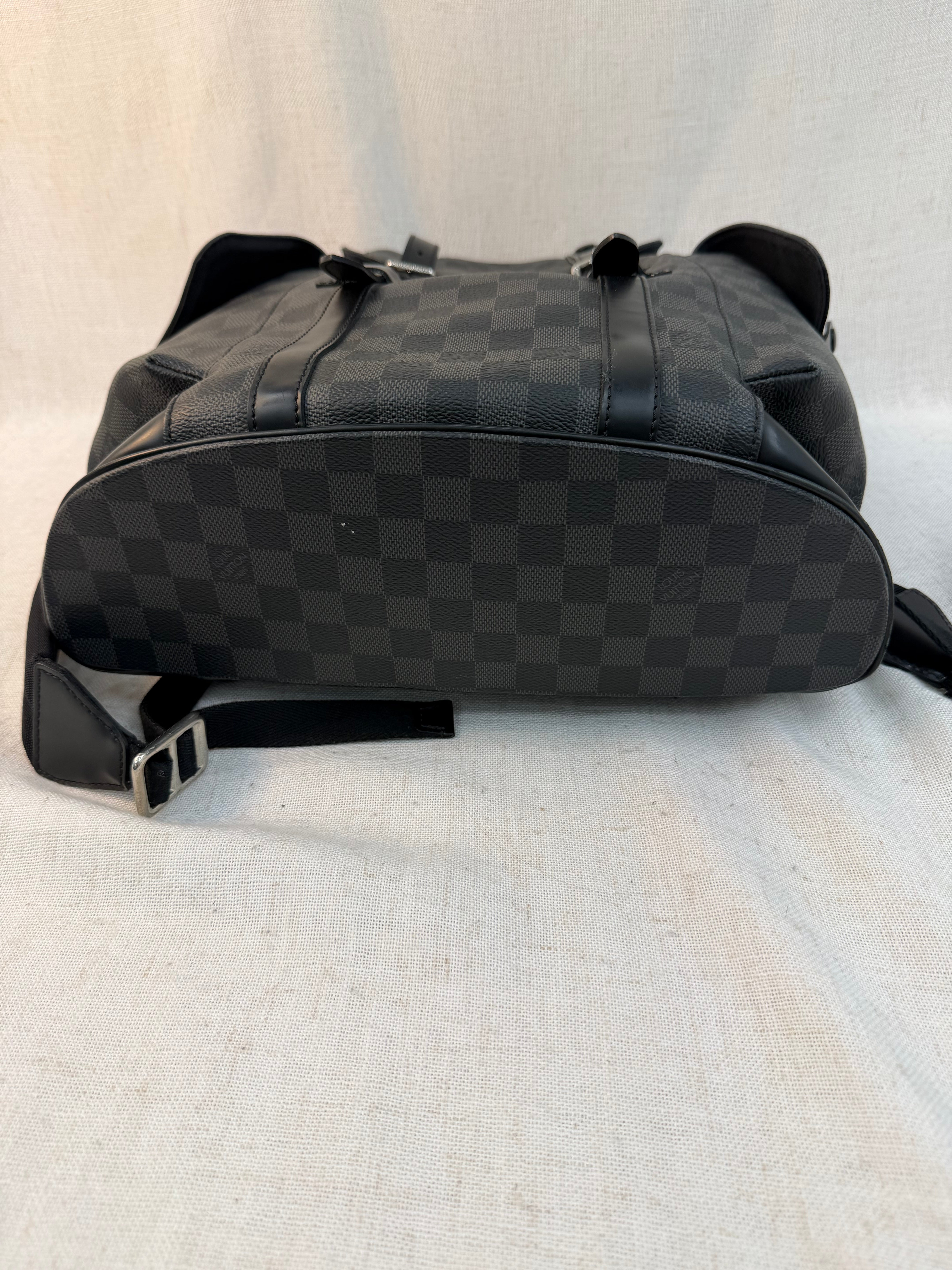 Louis Vuitton Damier Graphite Christopher Backpack