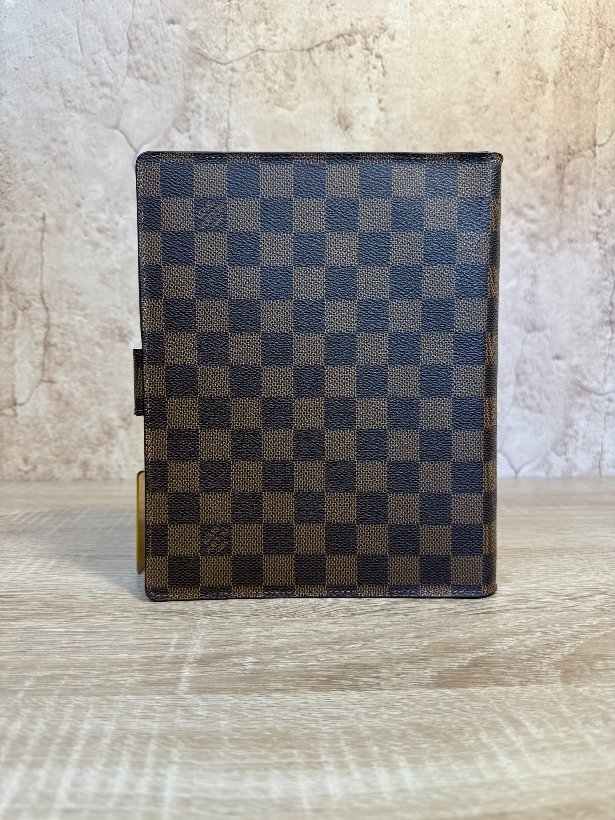 Louis Vuitton Damier Ebene Agenda GM