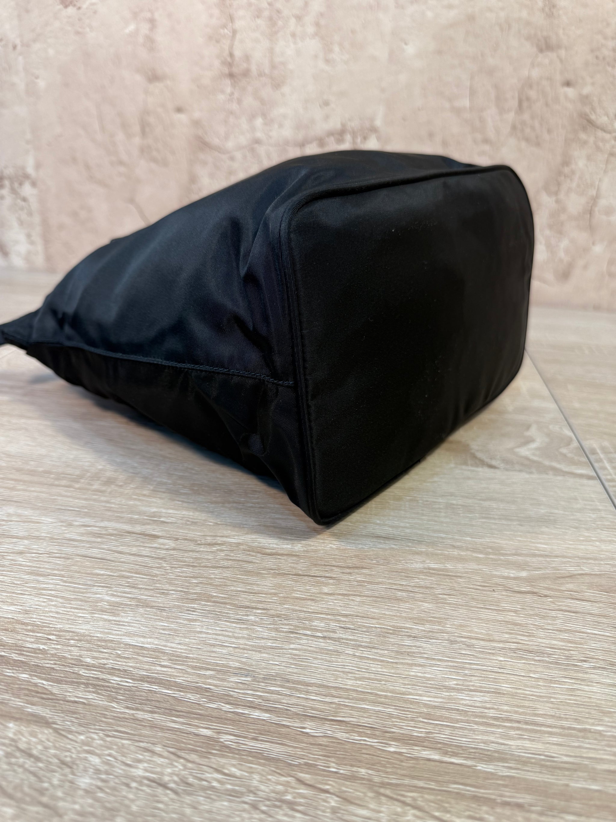 Prada Black Nylon Hand Bag