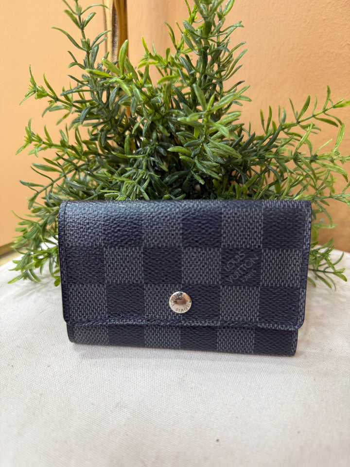 Louis Vuitton Damier Graphite 6 Ring Key Holder