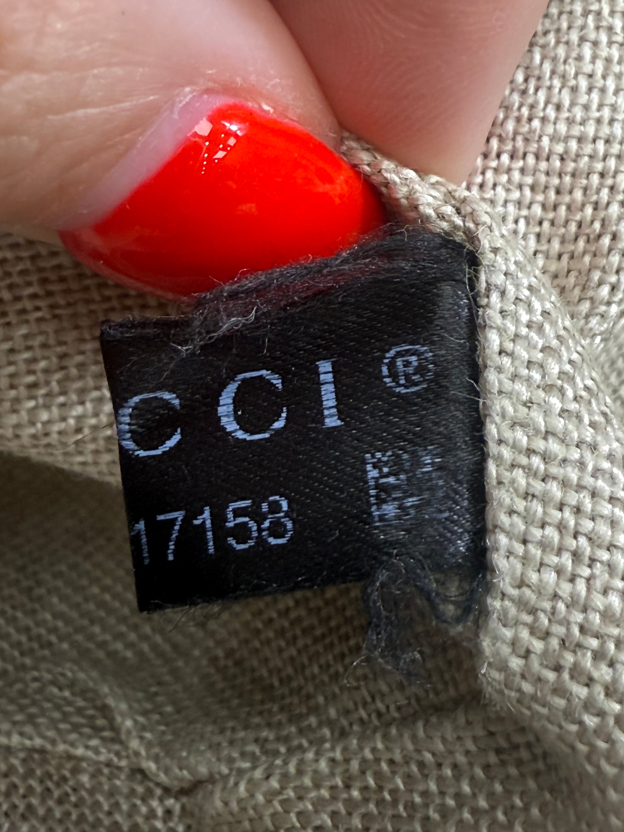Gucci Beige Canvas Bree Crossbody
