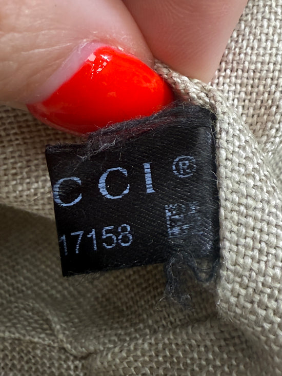 Gucci Beige Canvas Bree Crossbody