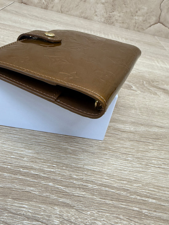 Louis Vuitton Bronze Vernis Passport Agenda PM