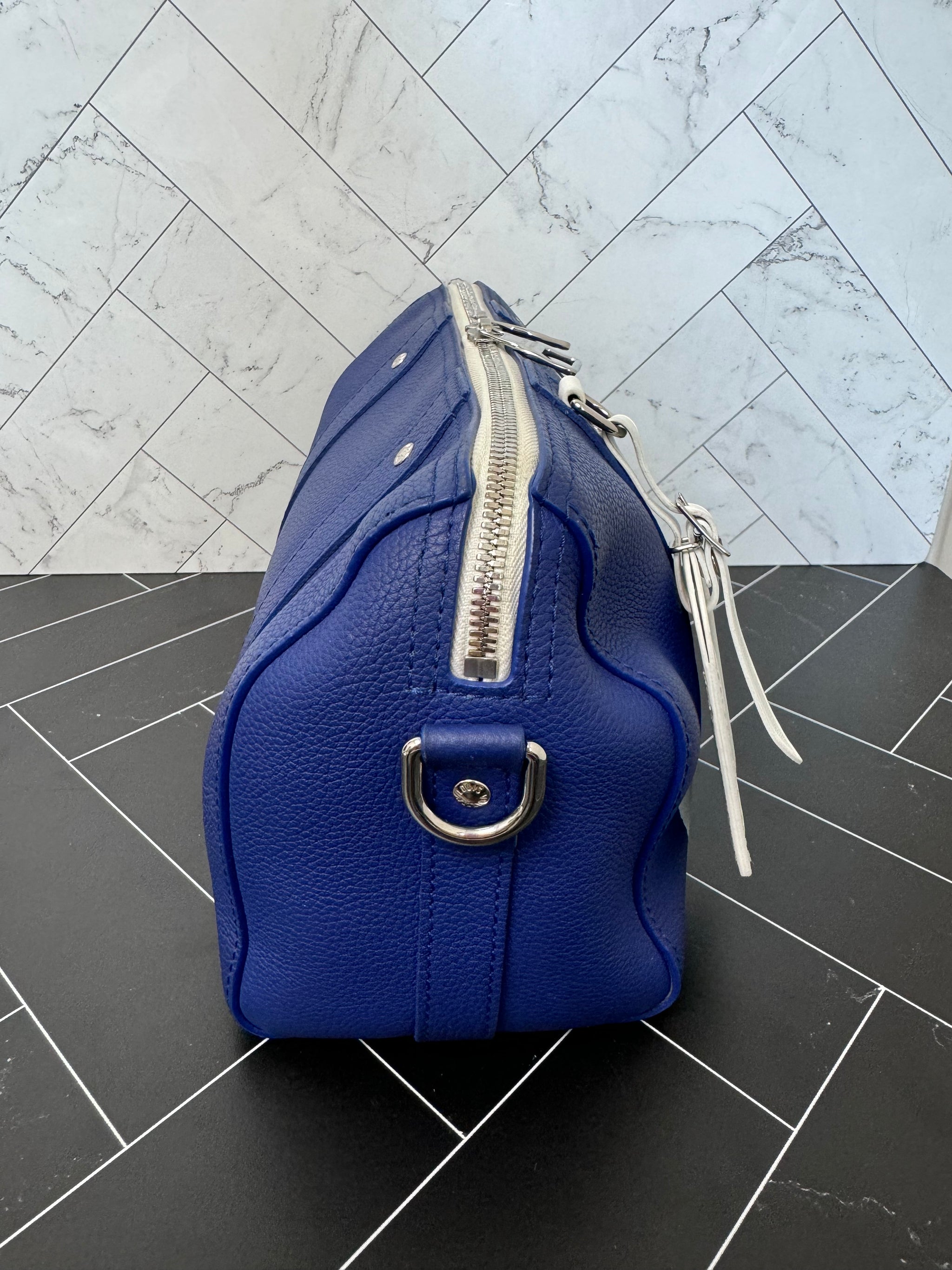 Louis Vuitton Abloh Blue 2021 Virgil City Keepall