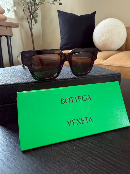 Bottega Veneta Black & Tortoiseshell Women's Sunglasses