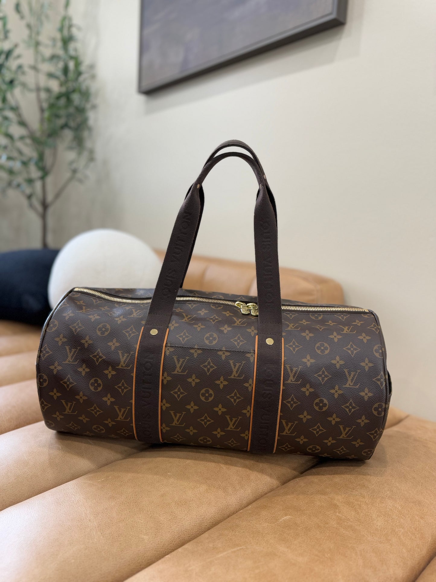 Louis Vuitton Beaubourg Monogram Duffle Bag