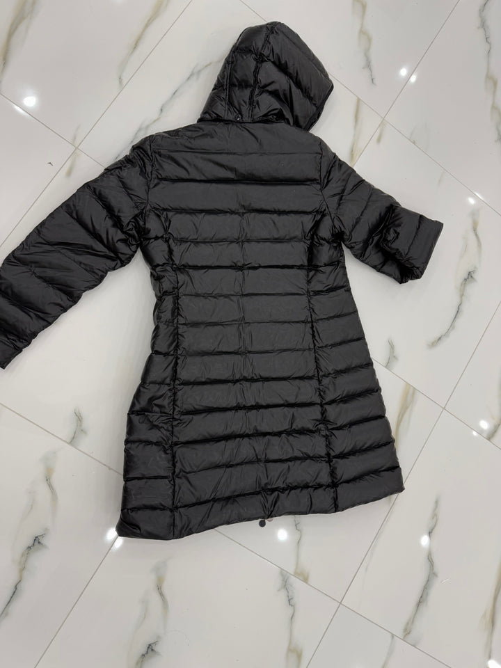 Moncler Black Long Down Puffer Coat size 5