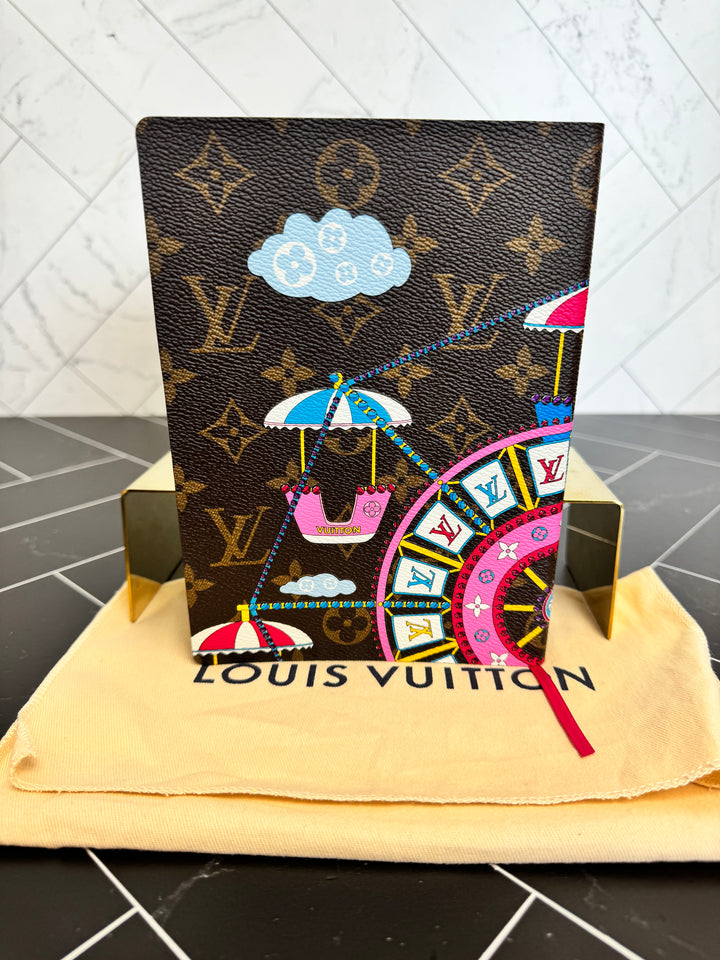 BRAND NEW Louis Vuitton Monogram Notebook Vivienne on Ferris Wheel