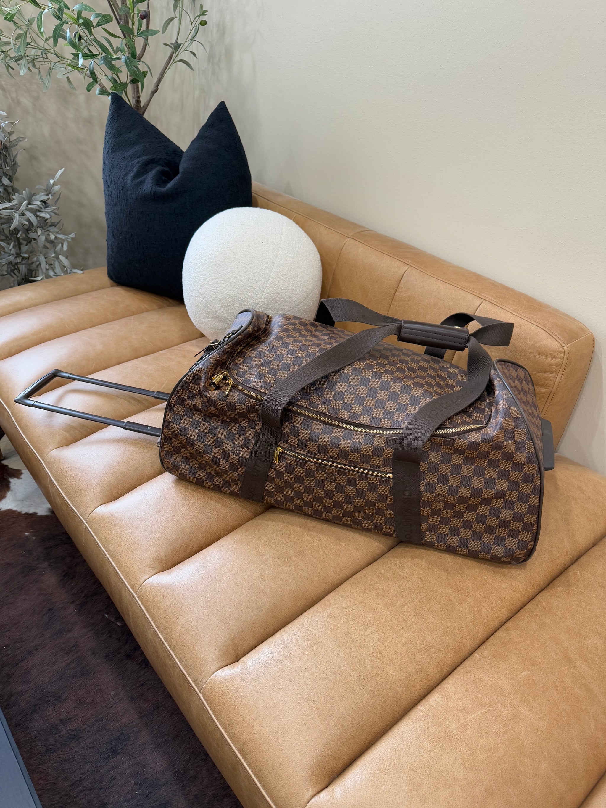 Louis Vuitton Damier Ebene Neo Eole 65 Rolling Luggage