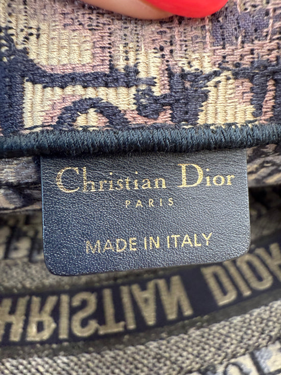 Christian Dior Navy Medium Book Tote