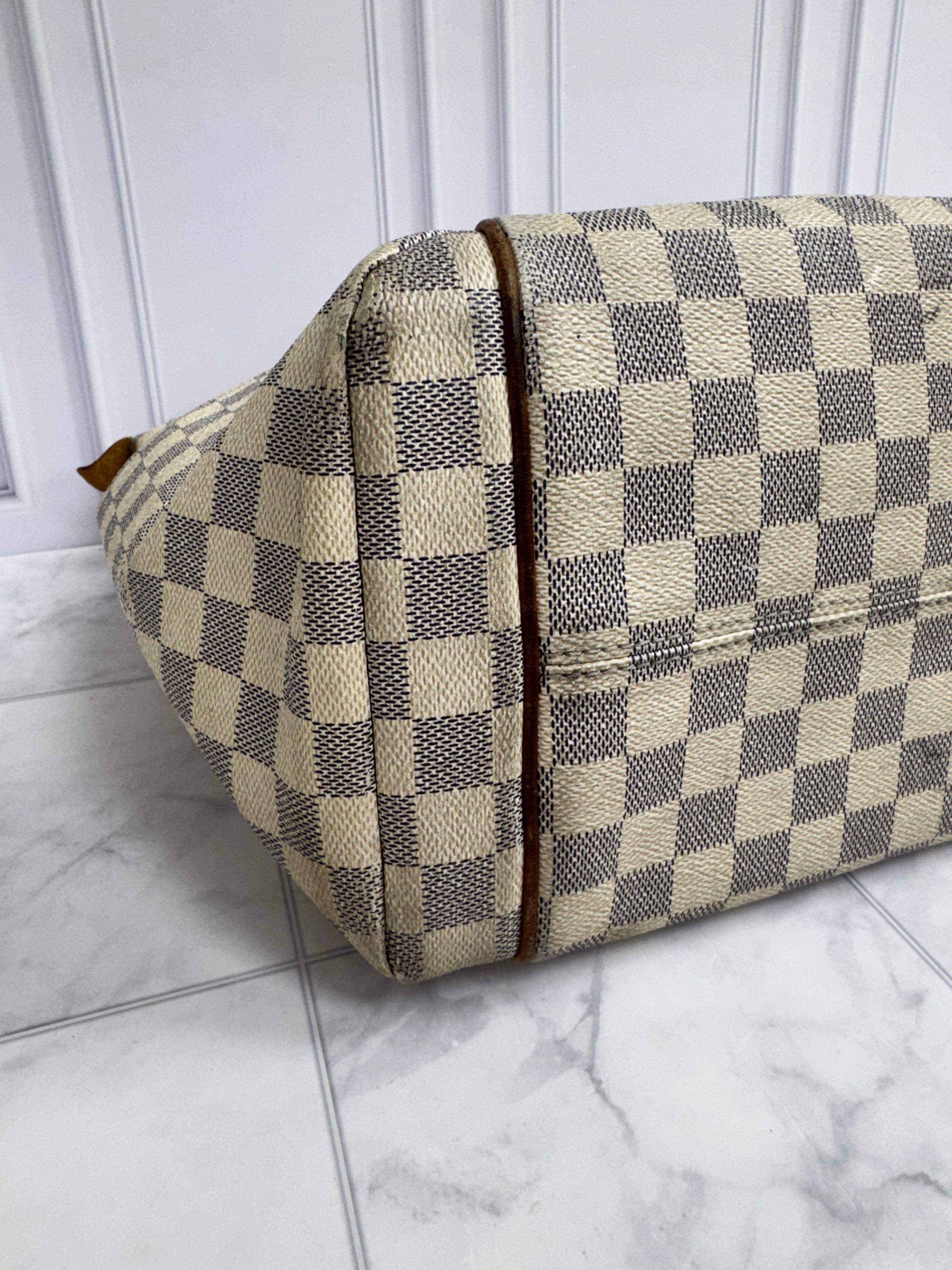Louis Vuitton Damier Azur Totally Shoulder Bag MM