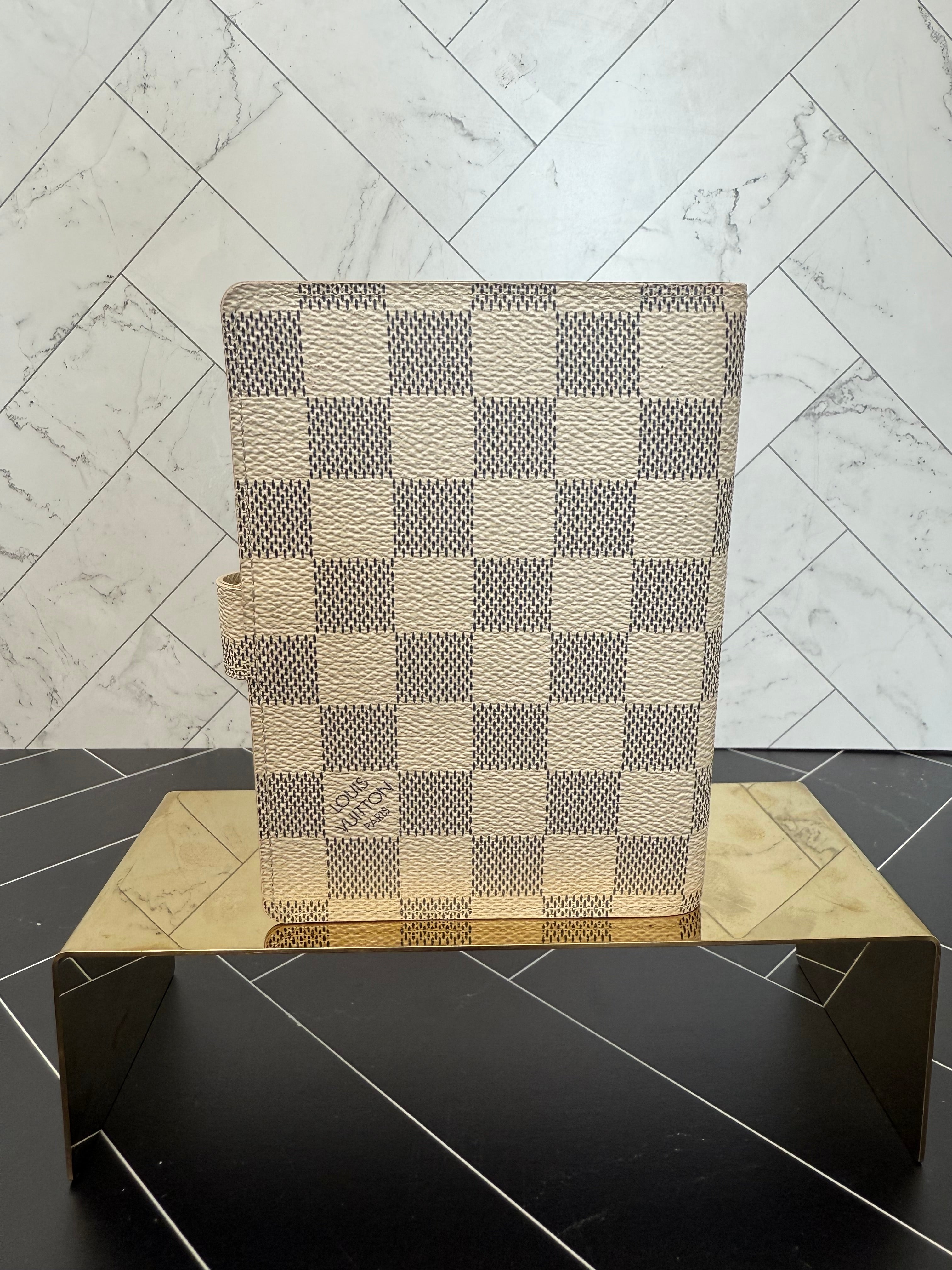 Louis Vuitton Damier Azur Agenda Passport Holder PM