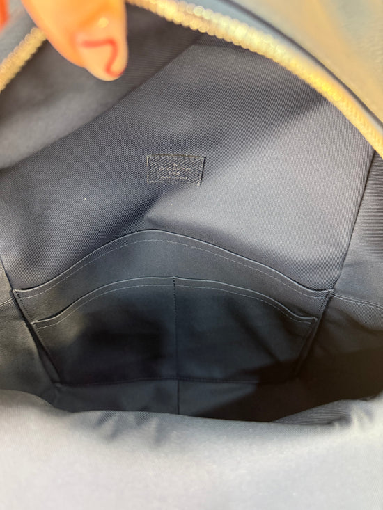 Louis Vuitton Navy Blue Taiga Leather Discovery Backpack