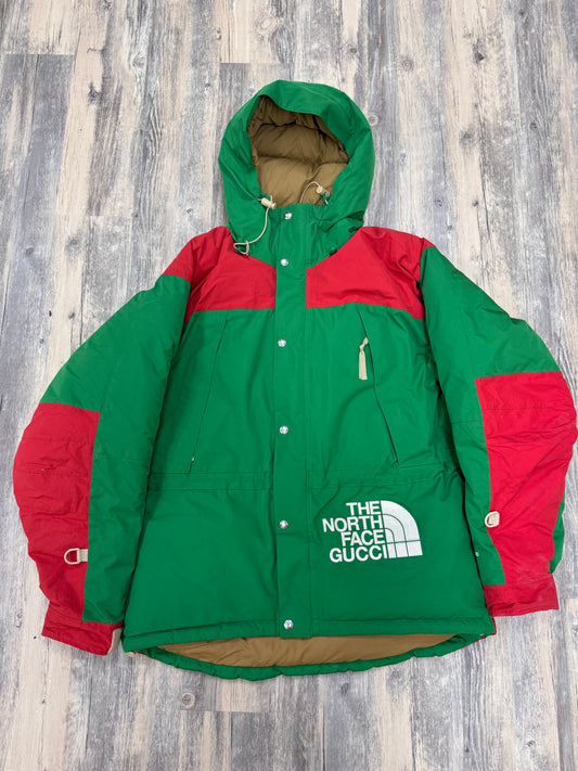 Gucci x Northface Green Down Jacket
