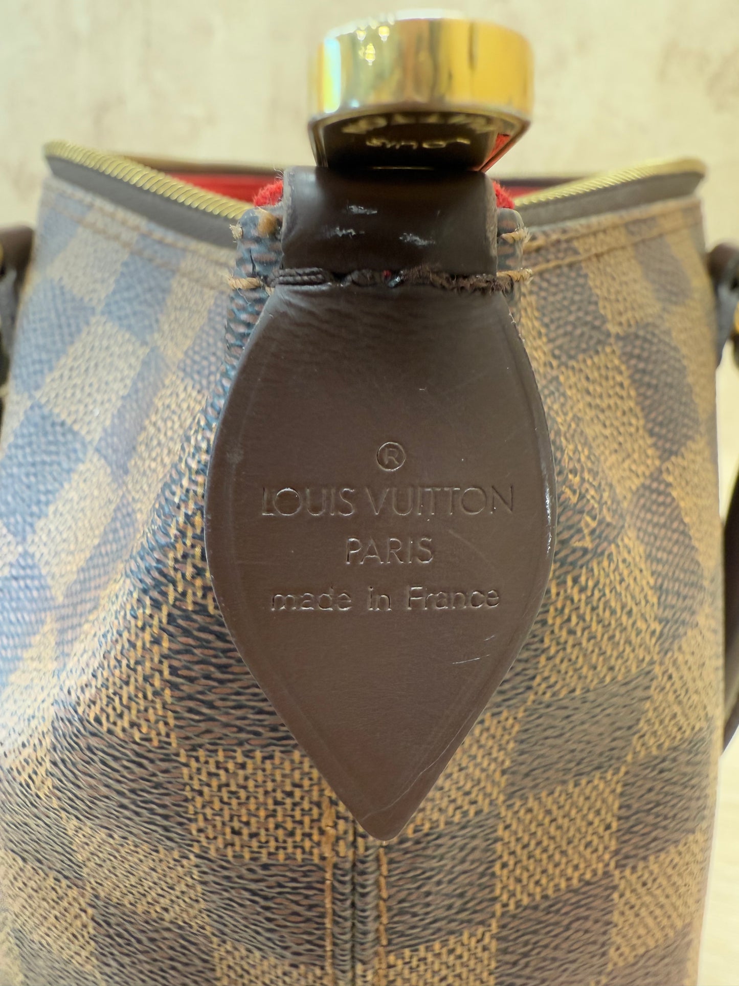 Louis Vuitton Damier Ebene Saleya PM