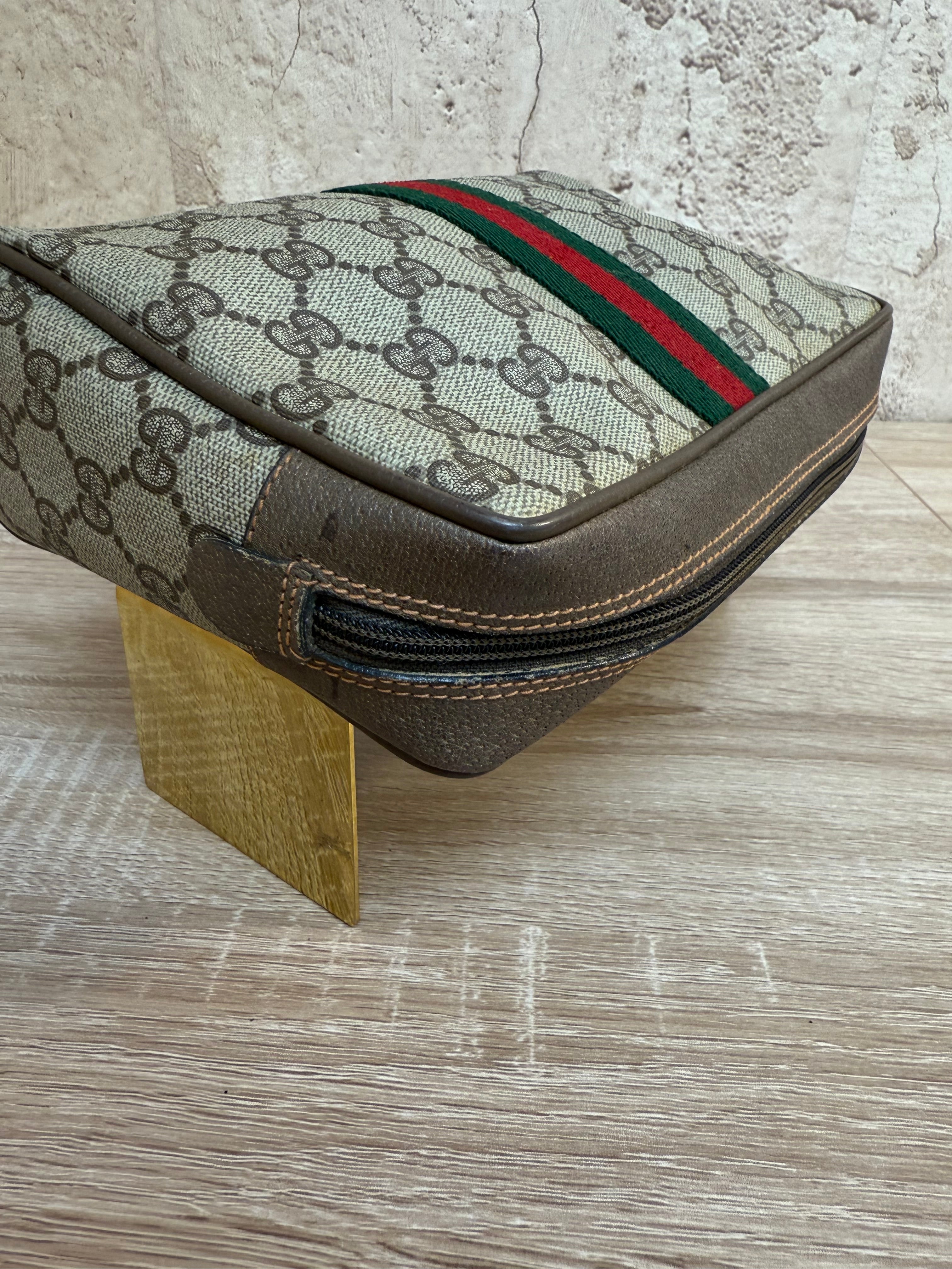 Gucci Coated Canvas Toiletries Pouch