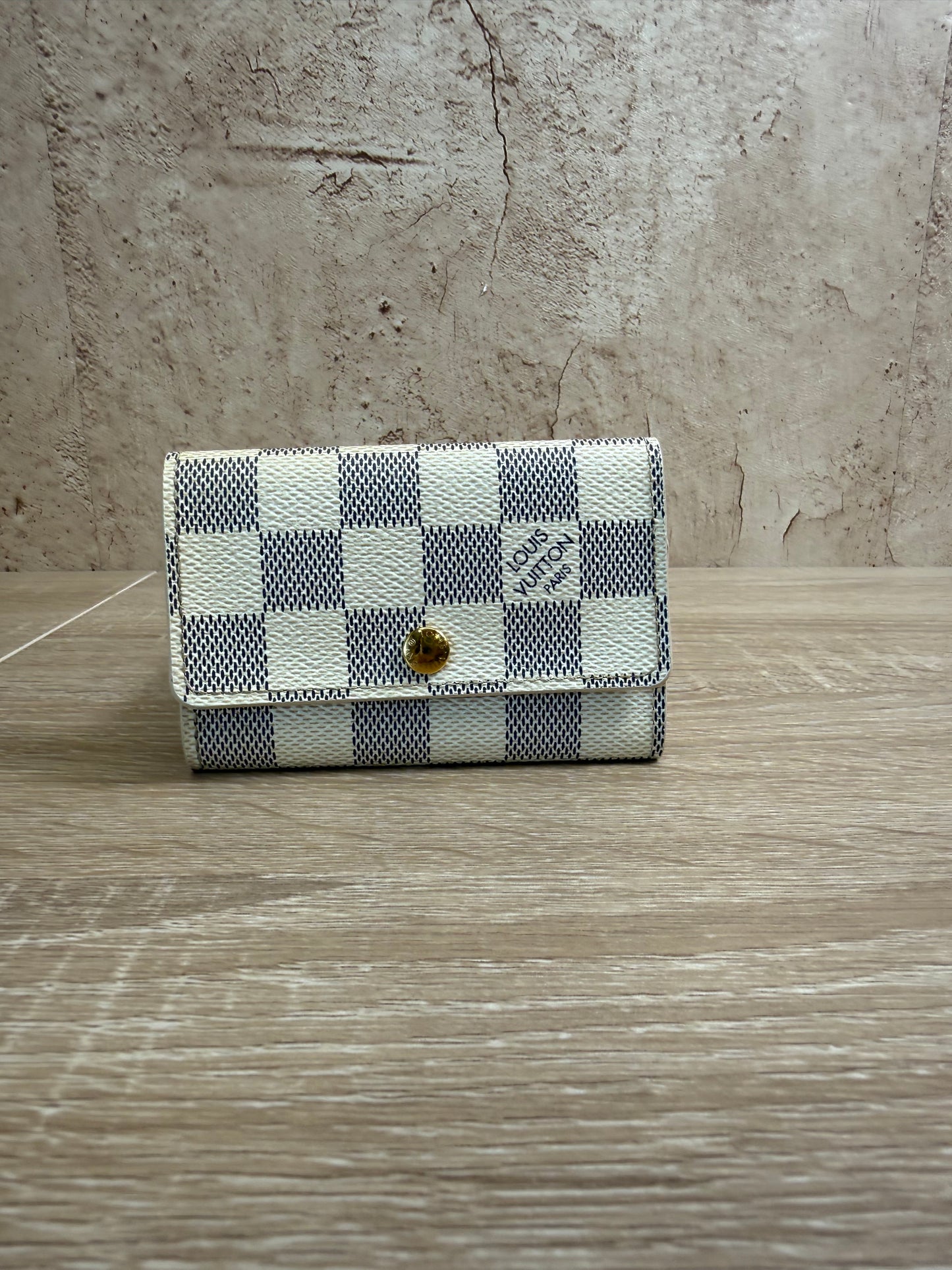 Louis Vuitton Damier Azur 6 Key Ring Case