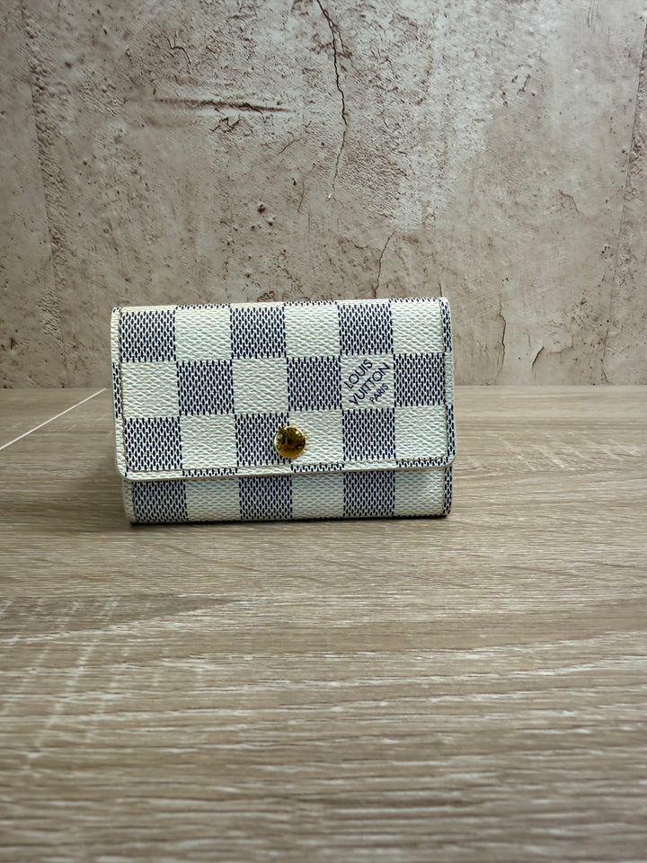 Louis Vuitton Damier Azur 6 Key Ring Case