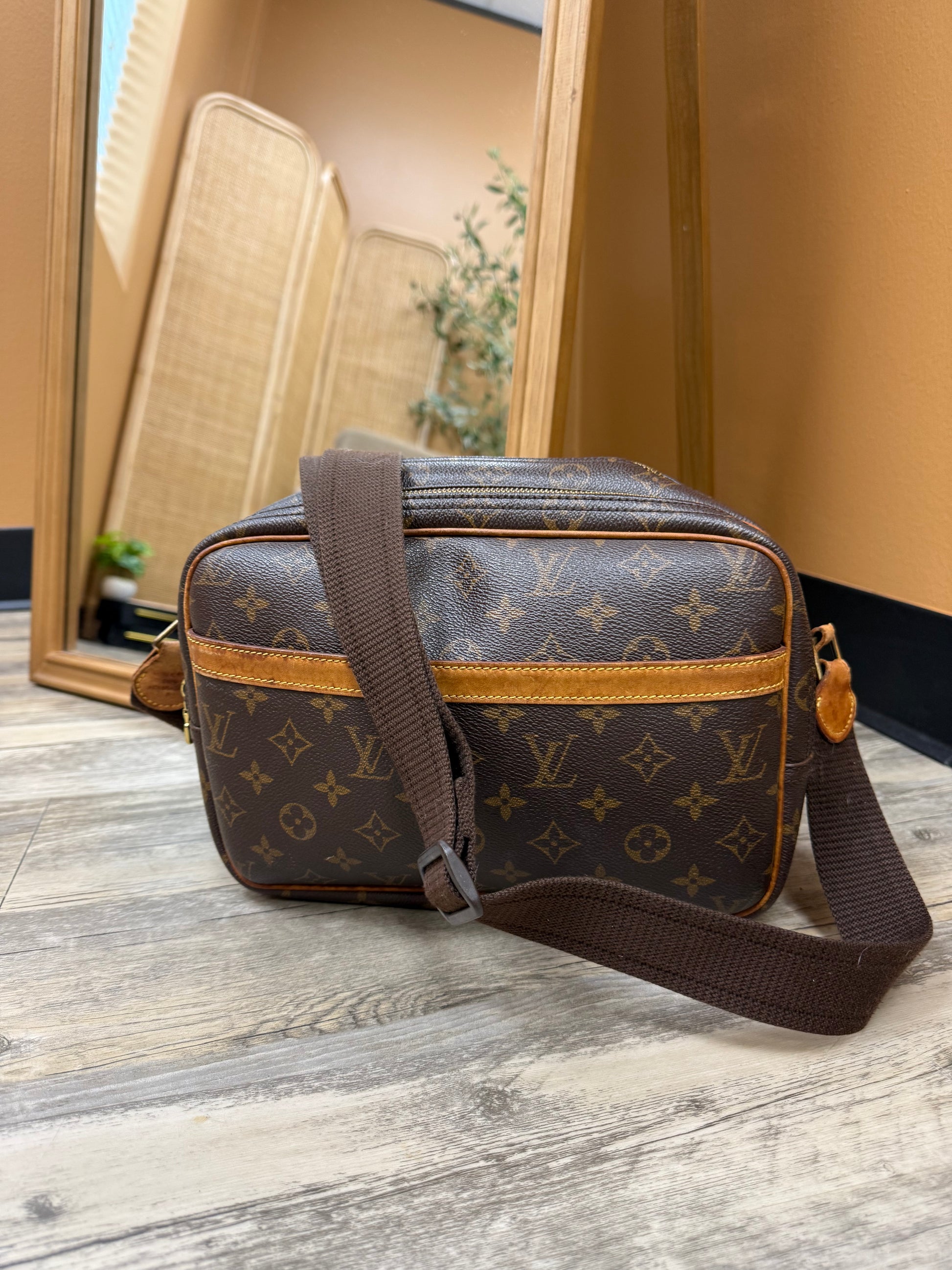 Louis Vuitton Monogram Reporter Crossbody Bag