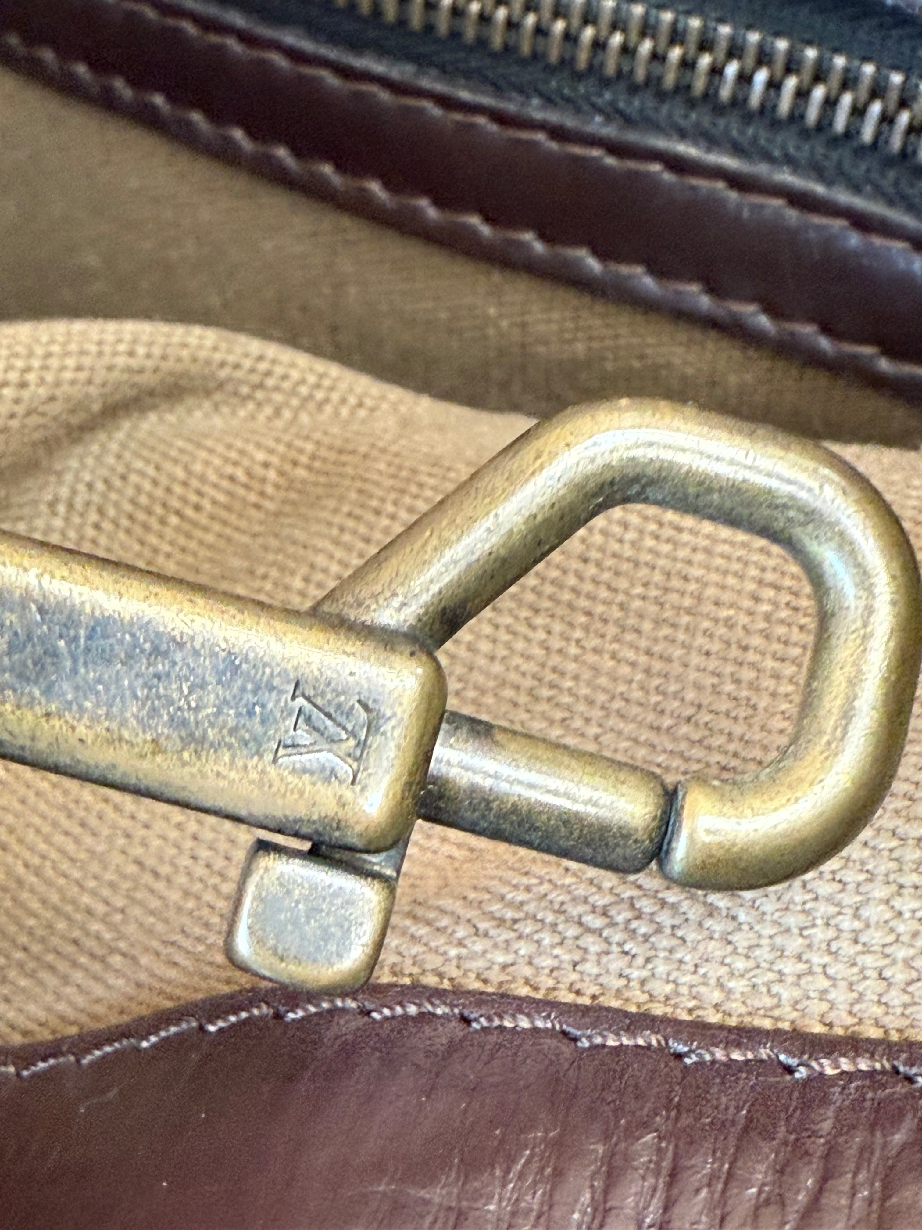 Louis Vuitton Brown Leather Utah Mohican Tote Bag