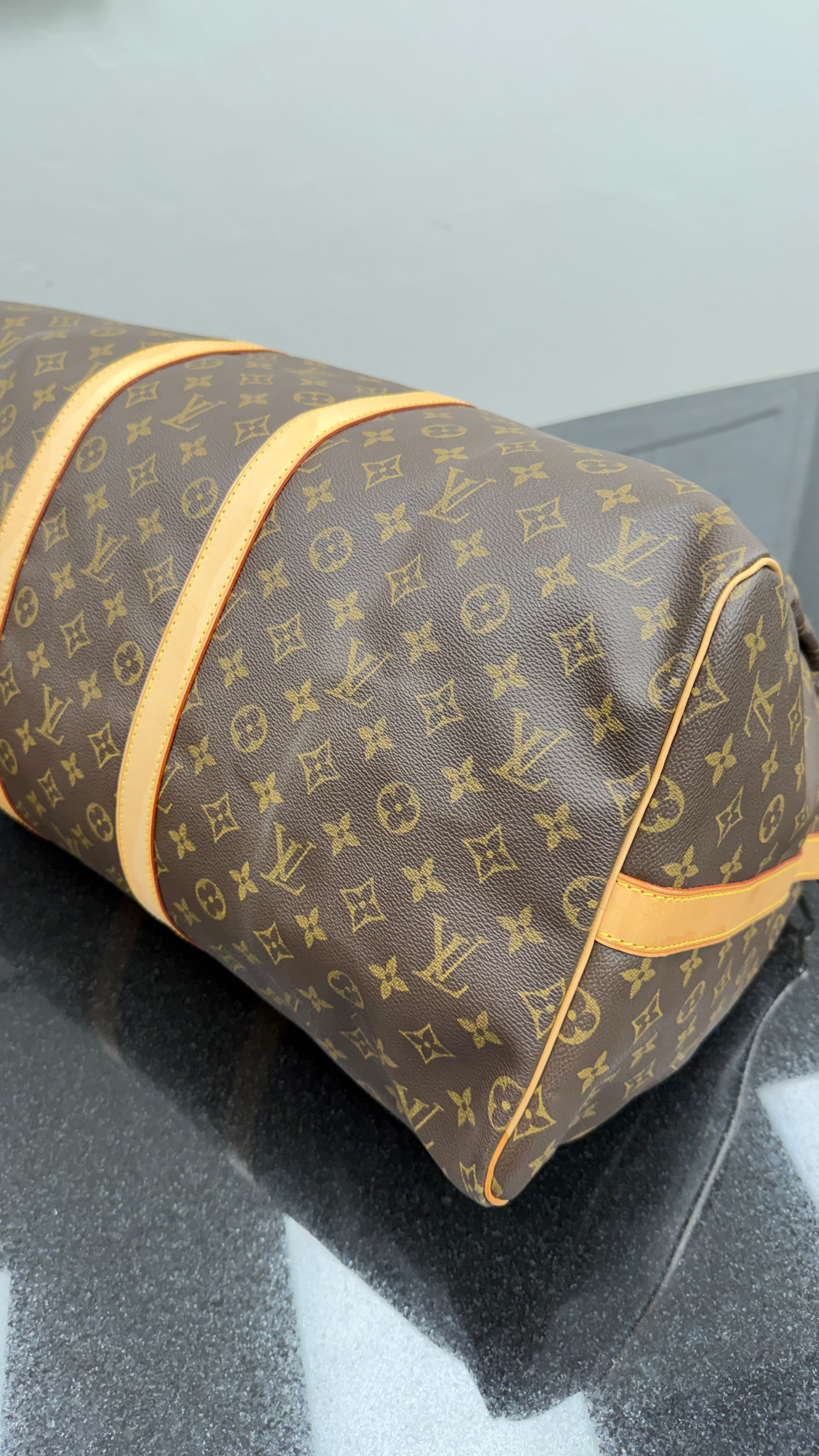 Louis Vuitton Monogram Keepall Bandouliere 55